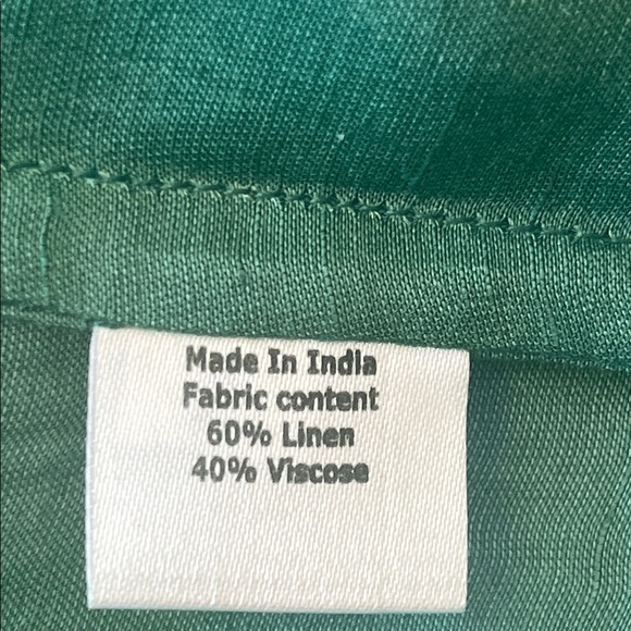 Bella Tu Green Embellished Tunic Dress - Picture 7 of 8